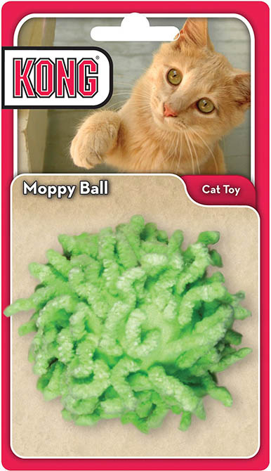 Kong Moppy Ball Active Cat Toy 269551